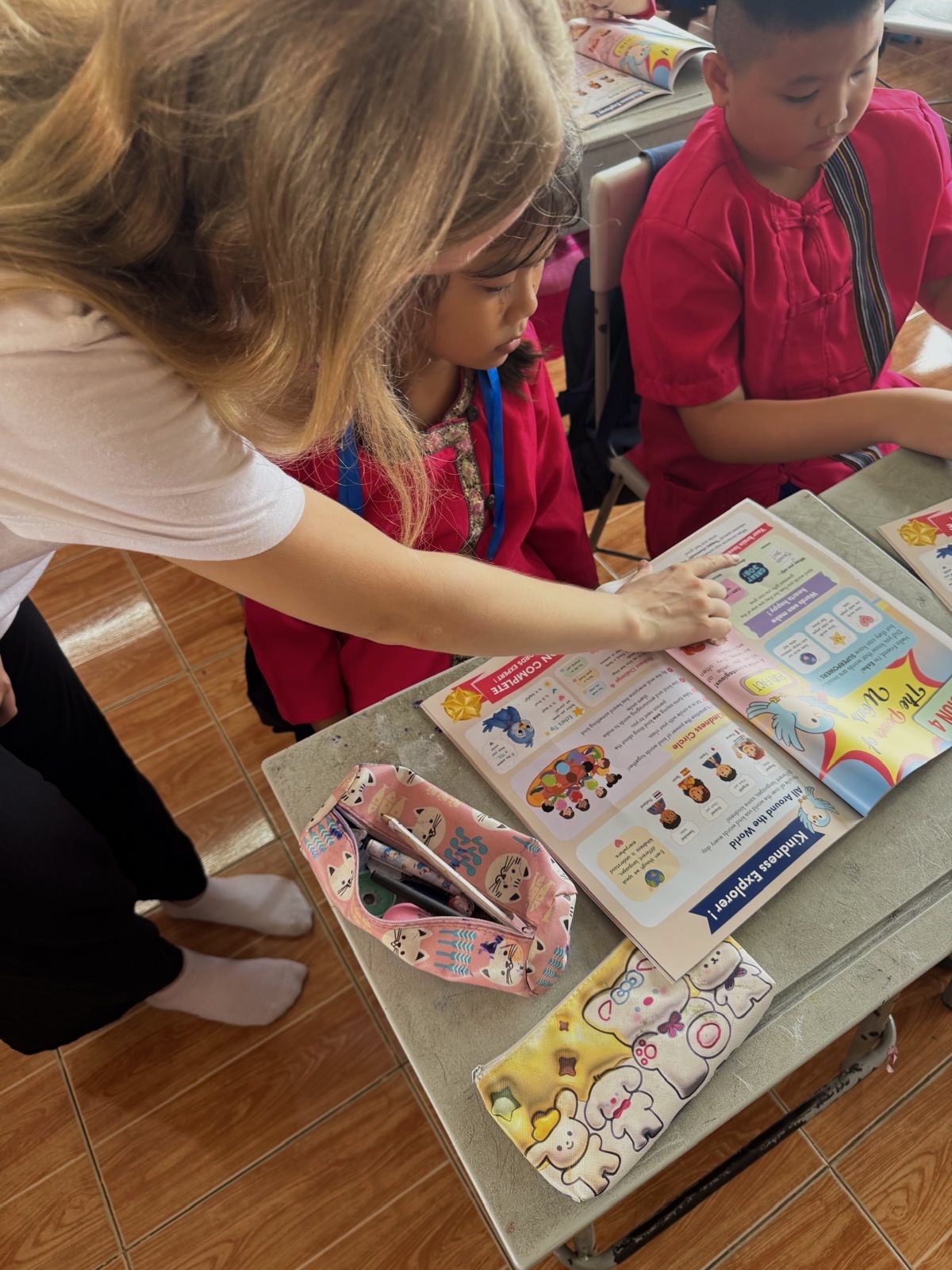 A Pages for the Future workshop with students in Chiang Mai